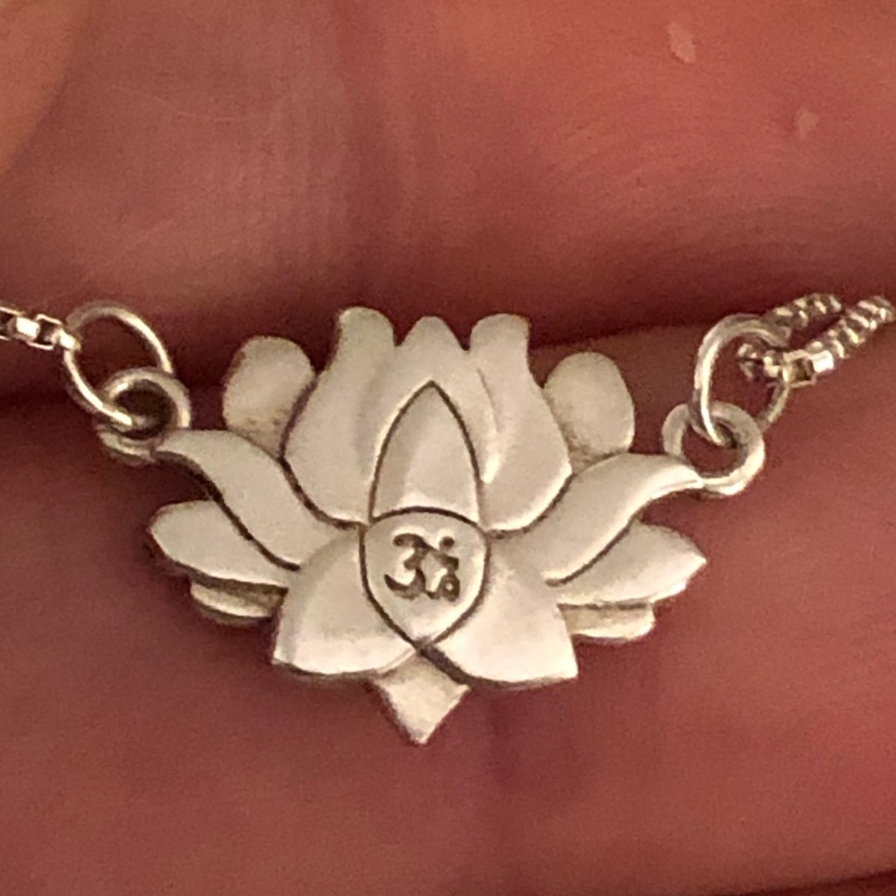 Lotus Peace Petals Adjustable Necklace